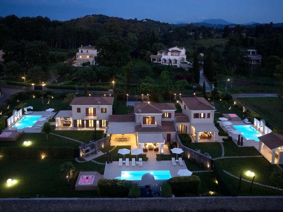 S & O Villas Corfu Dassia  Eksteriør billede